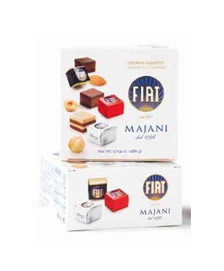 Online sales Cremini Fiat Majani of Bologna in gift boxes. Shop online Cube Fiat, Cremini layers of hazelnut and almond in gift Online sales Cremini Fiat Majani of Bologna in gift boxes. Shop online Cube Fiat, Cremini layers of hazelnut and almond in gift