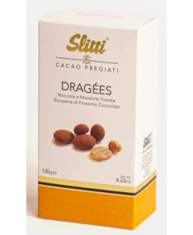 Online sales box Dragées Slitti. Shop online with gift boxes Dragées assorted craft Chiccoli of grapes, grains Arabian d'Avola a