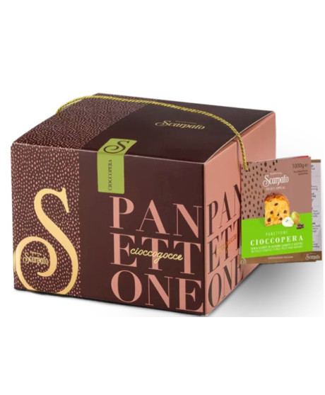 Scarpato - Panettone Cioccopera - 1000g Scarpato - Panettone Cioccopera - 1000g
