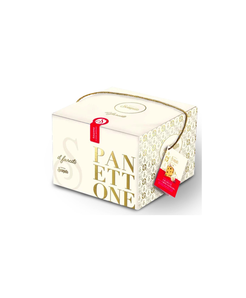 Scarpato - Panettone Amarena e Crema Pasticcera - 1000g