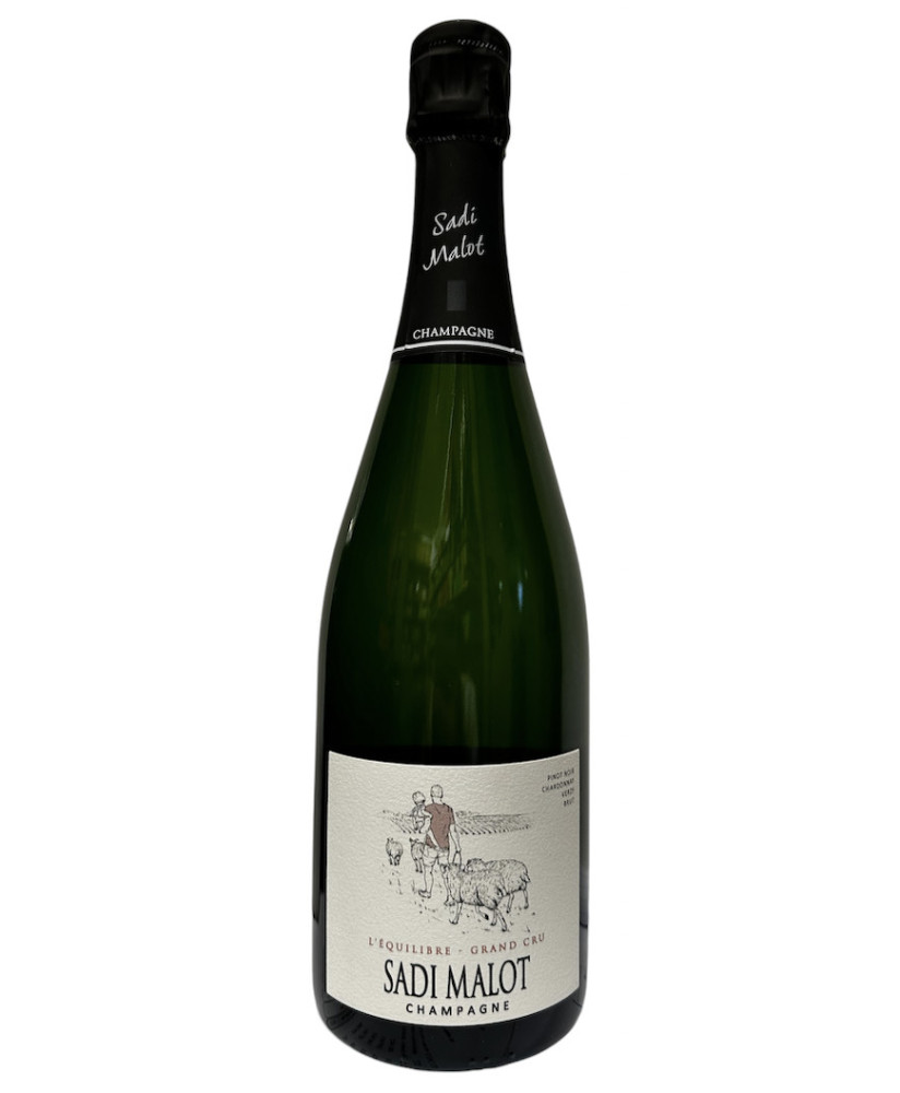 Sadi Malot - Brut L equilibre - Premier Cru - Champagne - 75cl