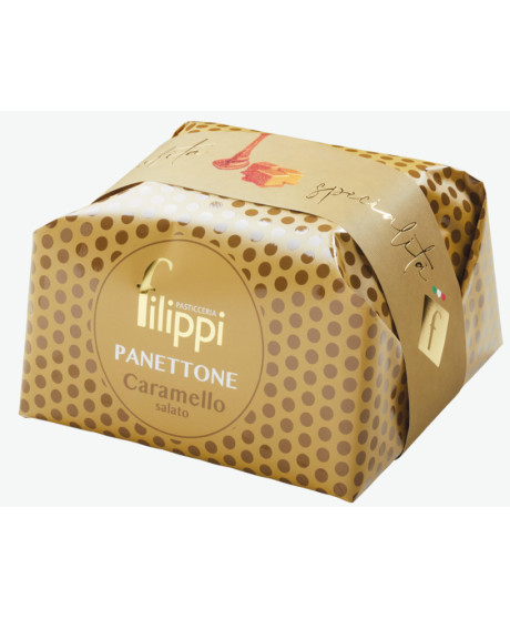 Shop online italian quality panettone Filippi salted caramel - Sales Typical Italian Christmas bread / cake Shop online italian quality panettone Filippi salted caramel - Sales Typical Italian Christmas bread / cake