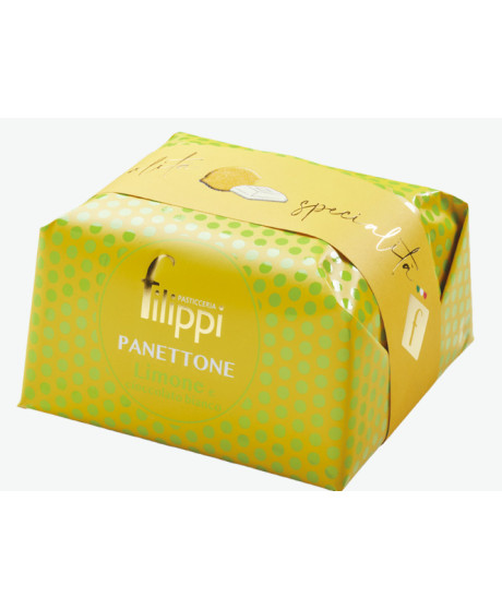Filippi panettone Limone e Cioccolato Bianco Filippi panettone Limone e Cioccolato Bianco