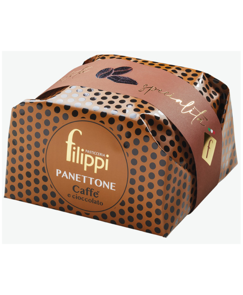 Filippi - Panettone al Caffe e Cioccolato Fondente - 1000g