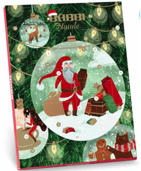 Babbi - Calendario dell Avvento - 318g Babbi - Calendario dell Avvento - 318g