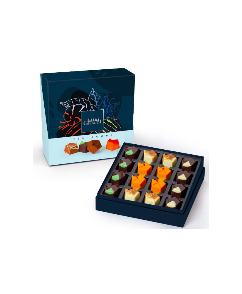 Giraudi - Pentagons - 16 Pralines - 160g