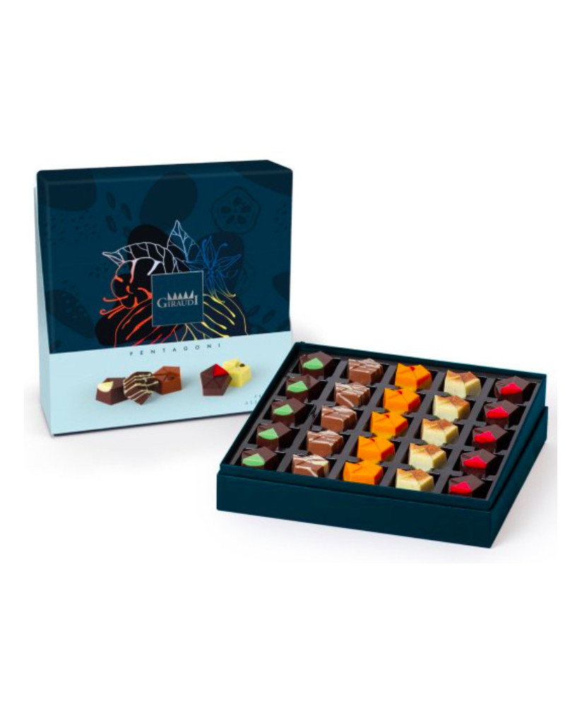 Giraudi - Pentagoni - 16 Praline - 160g