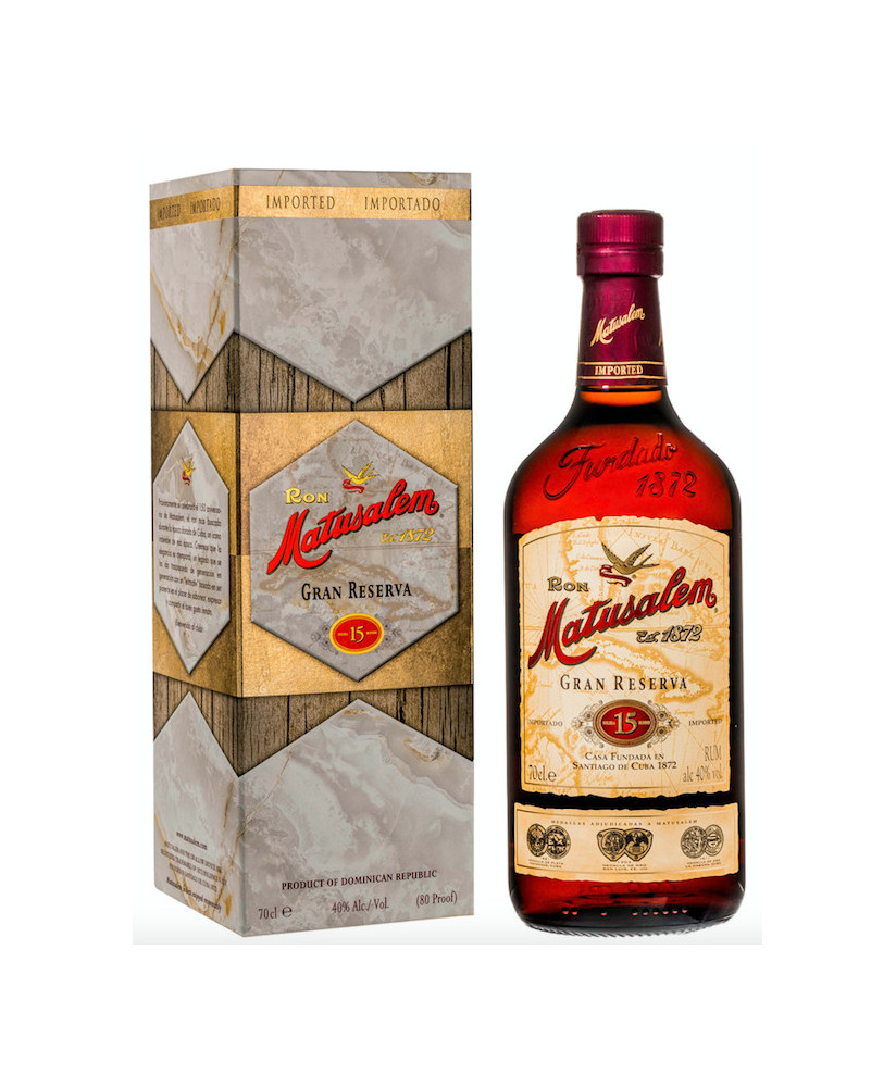 Rum Matusalem 15 years - online sales - shop aged rum online purchases at the best price quality products