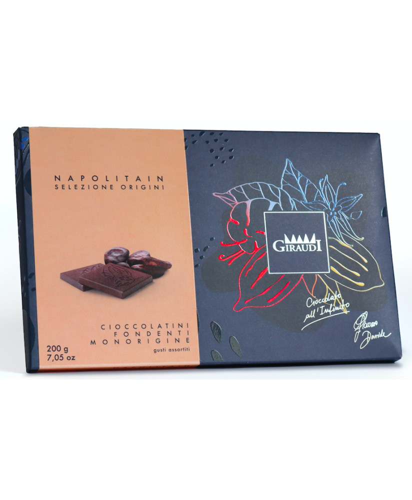 Giraudi - Napolitains da degustazione – Scatola da 36 cioccolatini - 200g