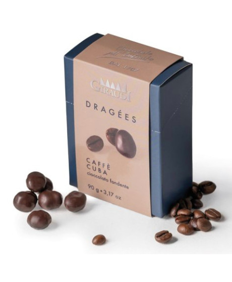 Giraudi - Dragees - Roasted peanuts covered in caramel chocolate - 90g