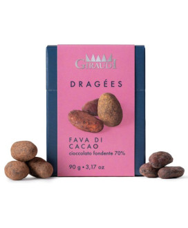 Giraudi - Dragees - Coffee beans covered in dark chocolate - 90g