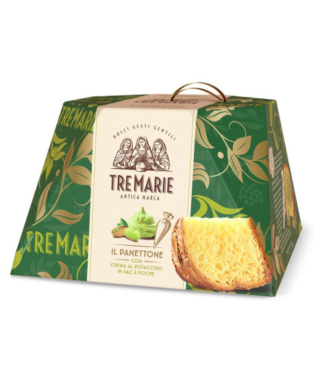 Le Tre Marie - Panettone al Pistacchio - 950g