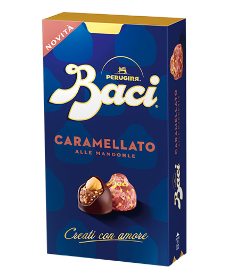 Perugina - Bacio Caramellato alle Mandorle - 100g - NOVITA'