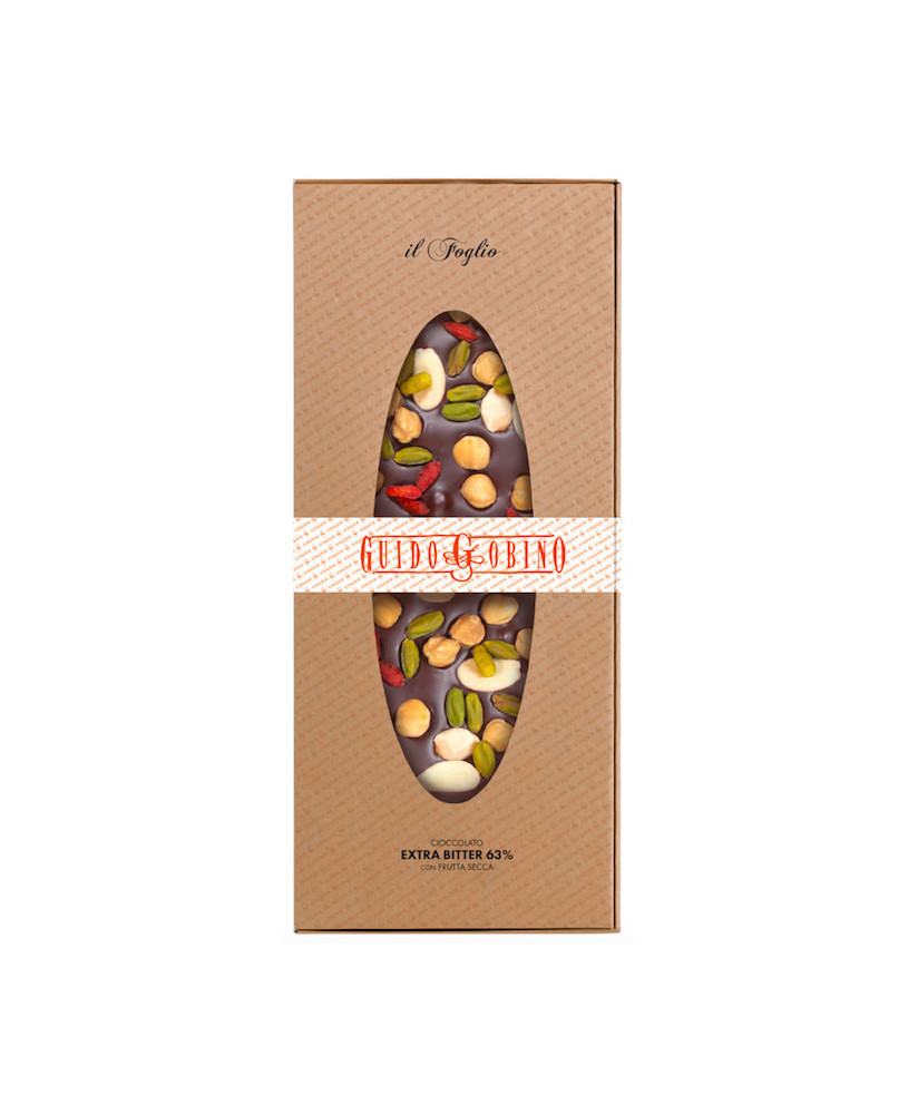 Guido Gobino - Cioccolato Fondente con con frutta secca - 900g
