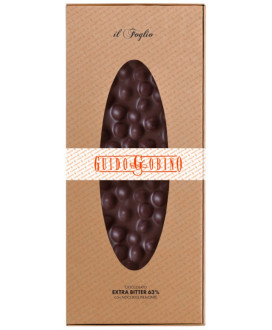 Vendita online tavolette di cioccolato fondente Guido Gobino, lastre di extra bitter con nocciole intere da 1Kg. Shop on line pr