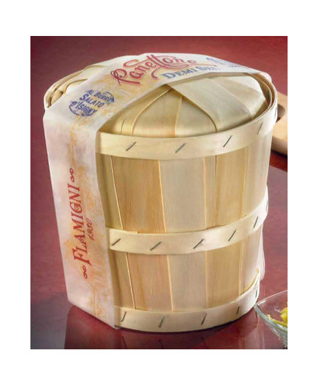 Flamigni - Panettone Salato in Contenitore Balsa di Legno - 850g Flamigni - Panettone Salato in Contenitore Balsa di Legno - 850g