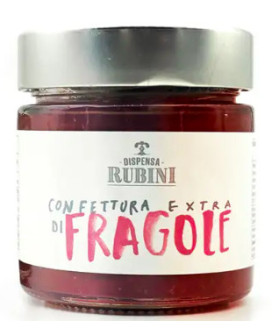 Dispensa Rubini - Confettura - Fragole - 240g