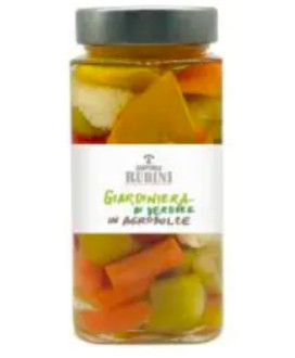 Dispensa Rubini - Giardiniera di Verdure in Agrodolce - 600g