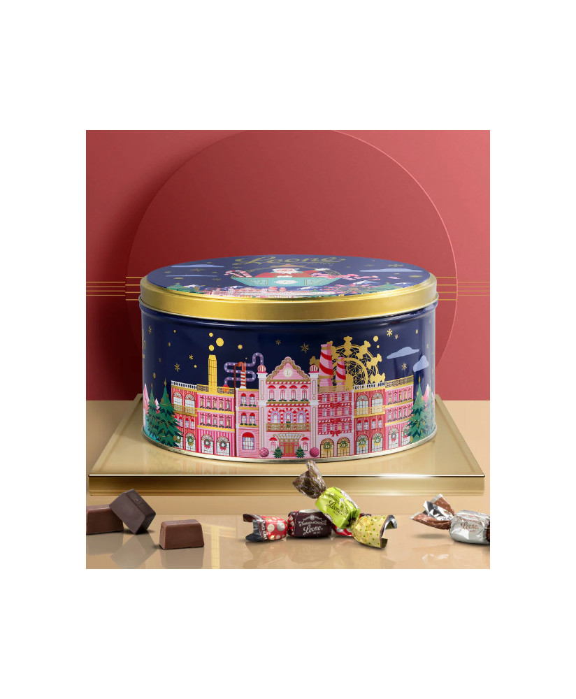 Pastiglie Leone - Latta Cappelliera - Cioccolatini Assortiti - 450g