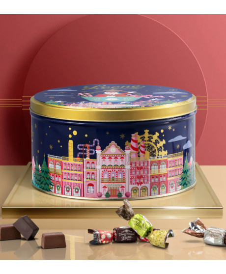 Pastiglie Leone - Latta Cappelliera - Cioccolatini Assortiti - 450g