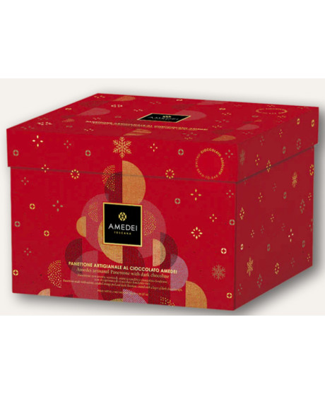 Amedei - Panettone al Cioccolato - 1000g Amedei - Panettone al Cioccolato - 1000g