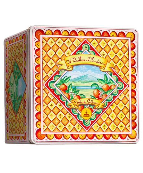 Fiasconaro - Dolce & Gabbana - Panettone al Mandarino - 1000g Fiasconaro - Dolce & Gabbana - Panettone al Mandarino - 1000g