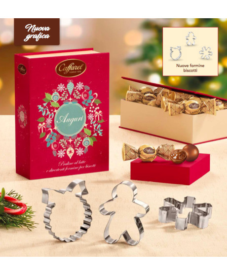 Caffarel - Book with Cookie Cutters - 130g Caffarel - Book with Cookie Cutters - 130g