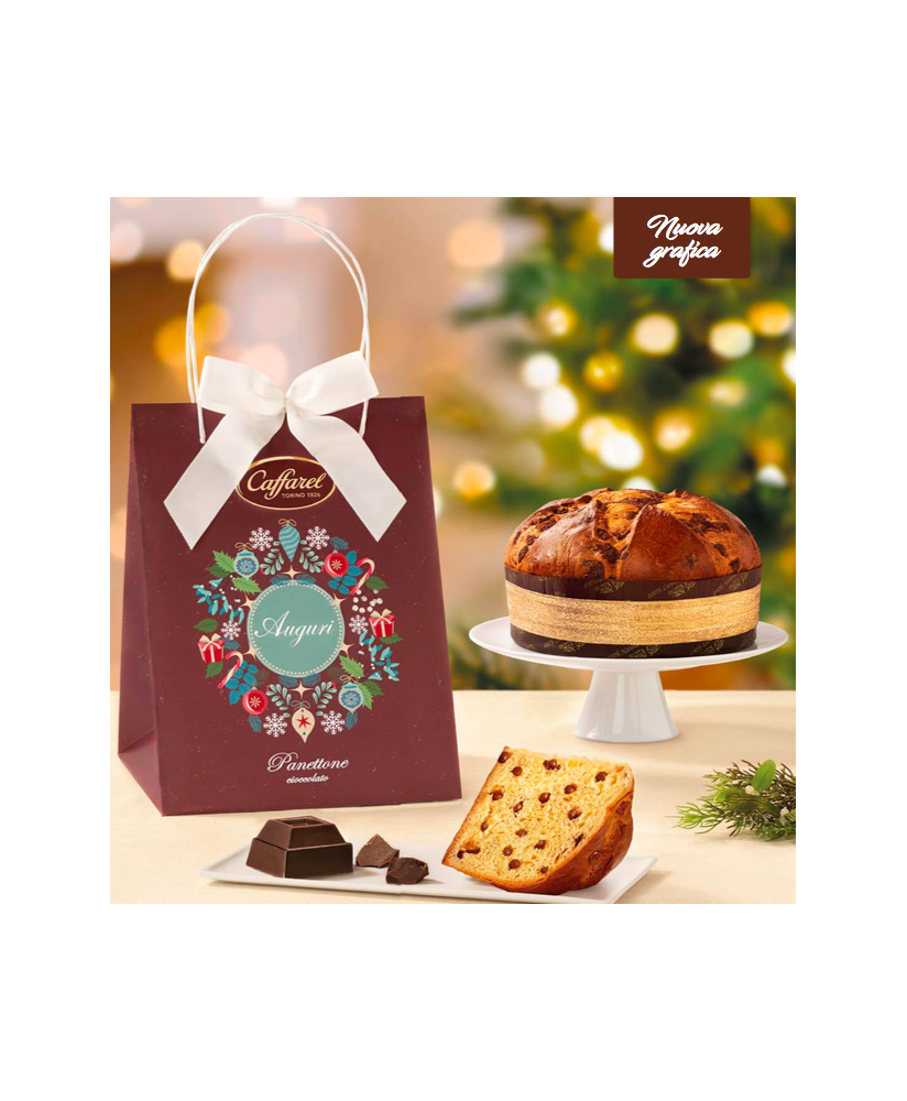 Panettone Caffarel con gocce di cioccolato vendita online | corso101