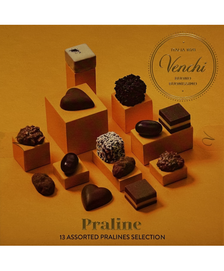 Venchi - Cofanetto regalo con praline assortite - 100g Venchi - Cofanetto regalo con praline assortite - 100g
