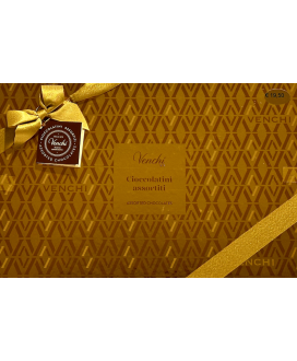 Venchi - Cioccolatini assortiti - Scatola oro - 230g
