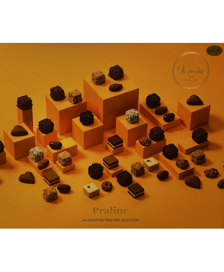 Venchi - 44 Assorted Chocolates - 480g Venchi - 44 Assorted Chocolates - 480g