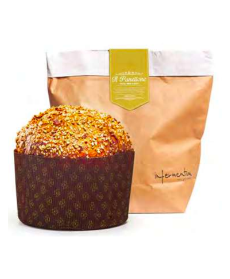 Infermentum - Fig, Apple and Walnuts Panettone - 1000g Infermentum - Fig, Apple and Walnuts Panettone - 1000g