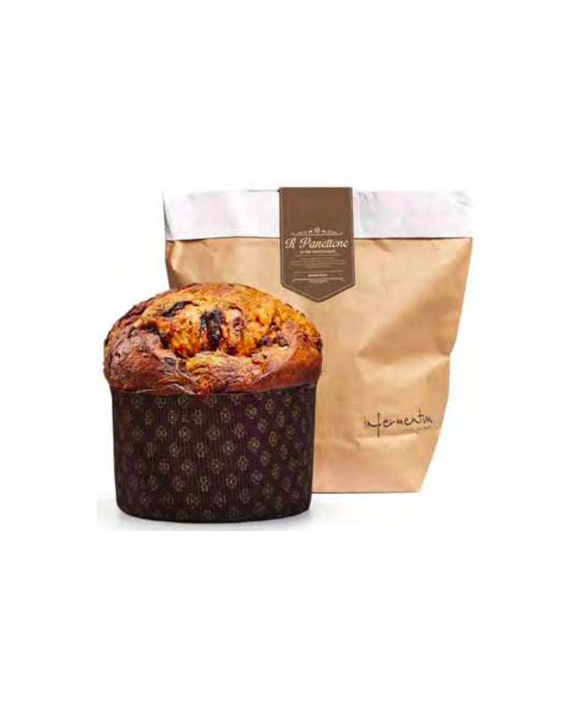 Infermentum - Panettone ai 3 Cioccolati - 1000g