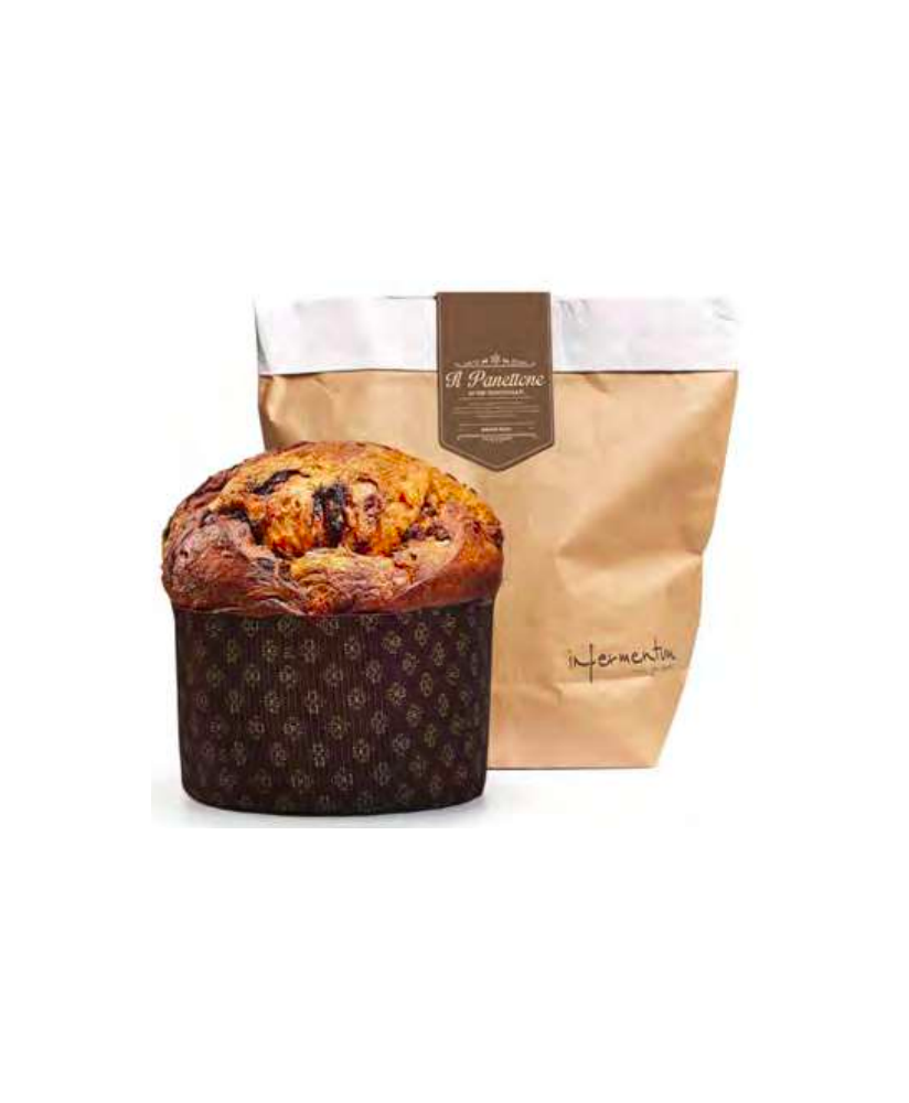 Infermentum - Panettone ai 3 Cioccolati - 1000g