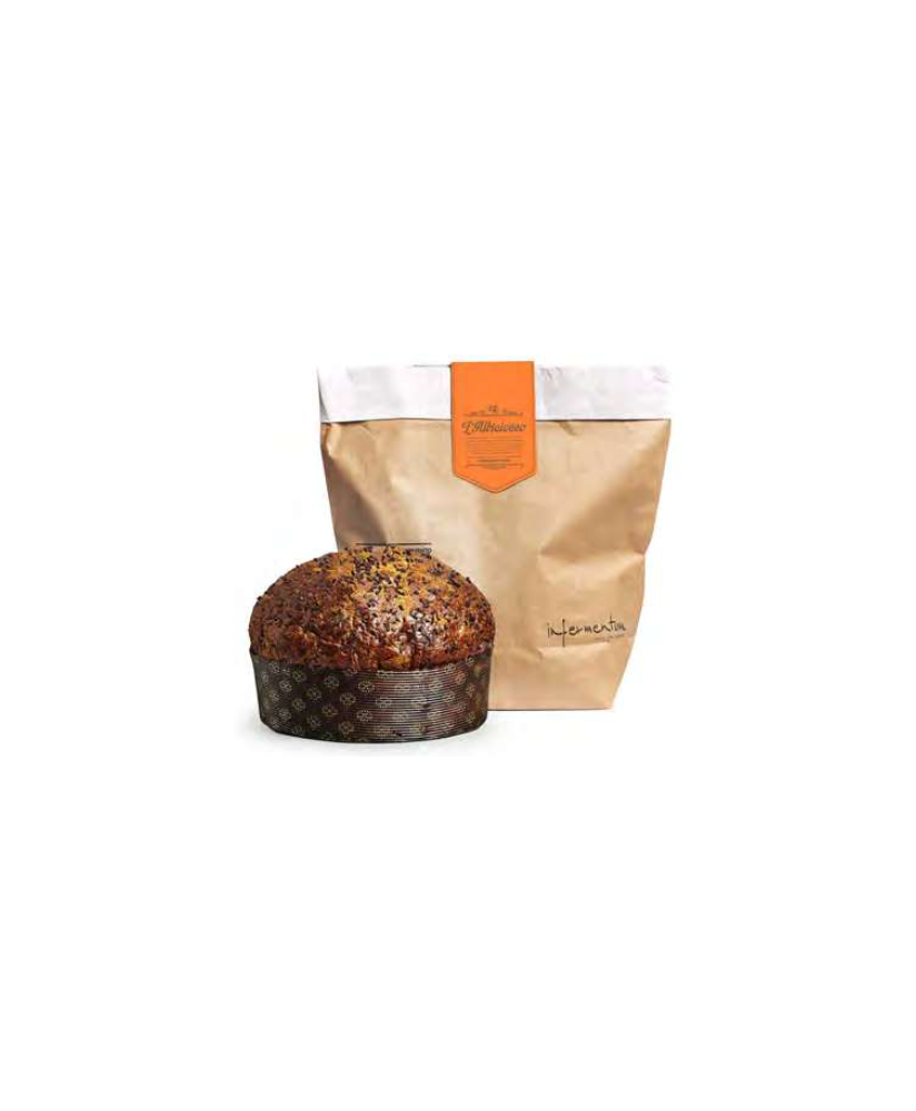 Infermentum - Panettone Albicocca e Cioccolato Fondente - 750g