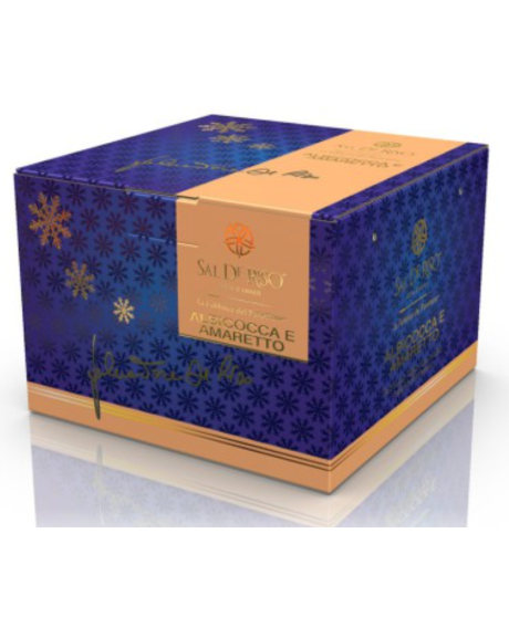 Sal de Riso - Panettone Albicocca e Amaretto - 1000g Sal de Riso - Panettone Albicocca e Amaretto - 1000g