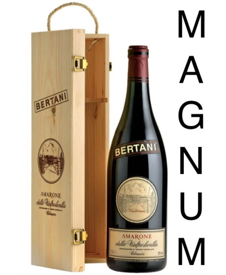 Bertani - Amarone Classico della Valpolicella 2015 - DOCG - Magnum - Astucciato in Legno - 150cl Bertani - Amarone Classico della Valpolicella 2015 - DOCG - Magnum - Astucciato in Legno - 150cl
