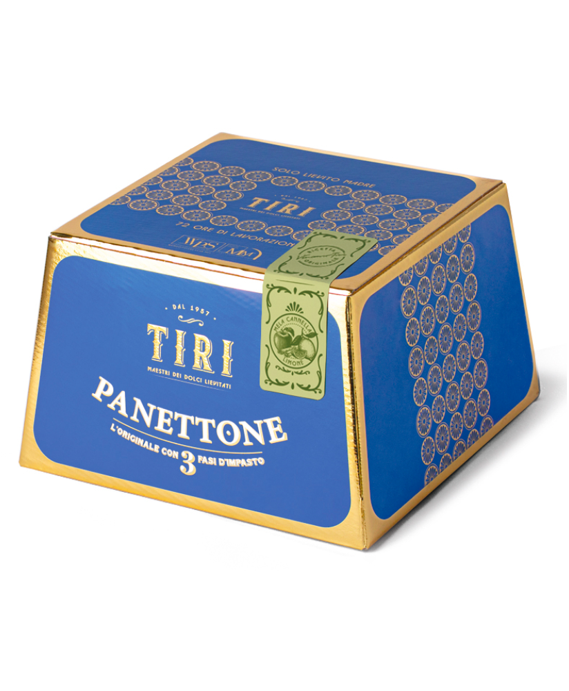 Tiri - Apple, lemon and cinnamon Panettone - 1000g
