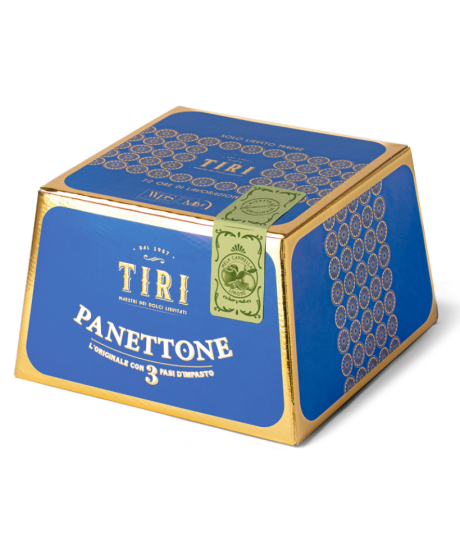 Tiri - Panettone Mela, Limone e Cannella - 1000g Tiri - Panettone Mela, Limone e Cannella - 1000g