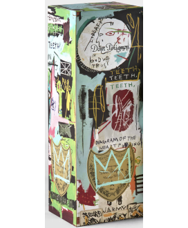 Dom Pérignon - Vintage 2015 - Special Edition Tribute to Jean-Michel Basquiat - Colore Blu - Champagne Astucciato - 75cl