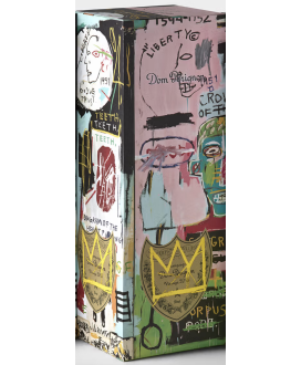 Dom Pérignon - Vintage 2015 - Special Edition Tribute to Jean-Michel Basquiat - Colour Yellow - Gift Box - 75cl