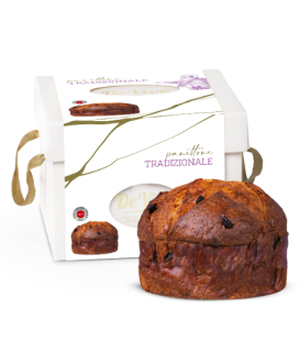 De Vivo - Panettone Classico - Tradizionale Panmilanese - 1000g