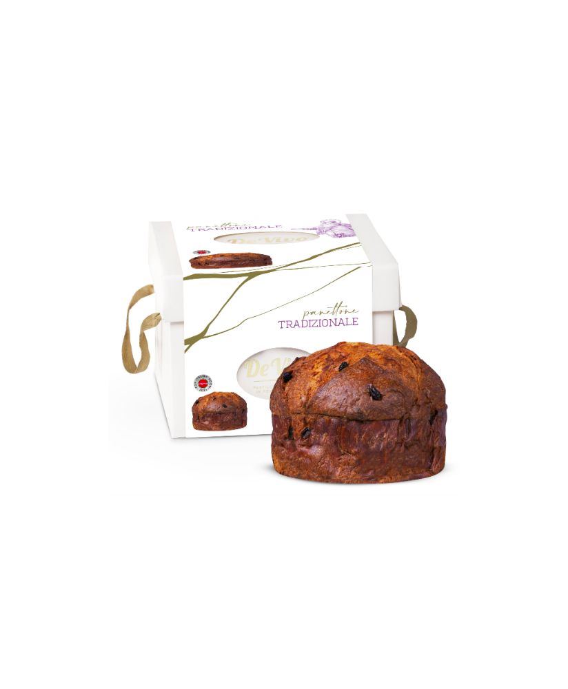 De Vivo - Panettone Classic - Traditional Milano - Panmilanese - 1000g