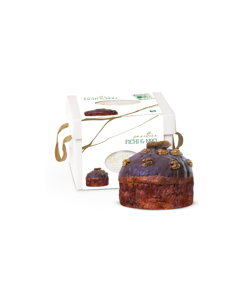 De Vivo - Panettone Fichi e Noci - PanFichi&Noci - 1000g