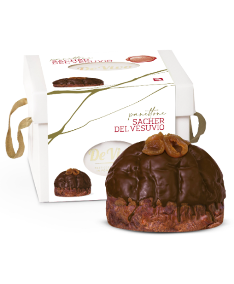 De Vivo - Panettone Sacher del Vesuvio - 1200g De Vivo - Panettone Sacher del Vesuvio - 1200g