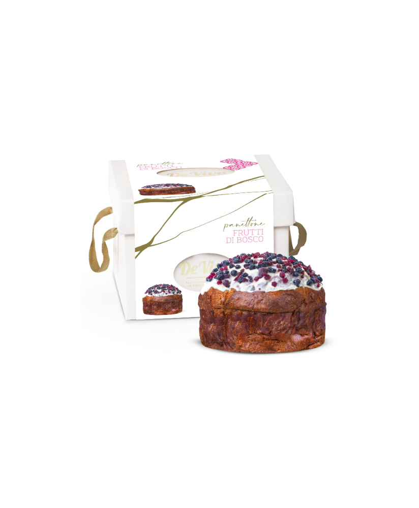 De Vivo - Panettone with Berries - Panfruttidibosco - 1000g