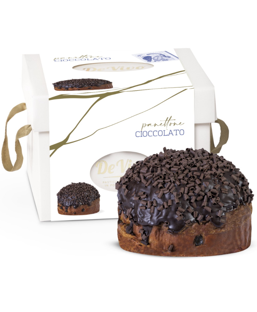 De Vivo - Panettone al Cioccolato - Pancioccolato - 1000g