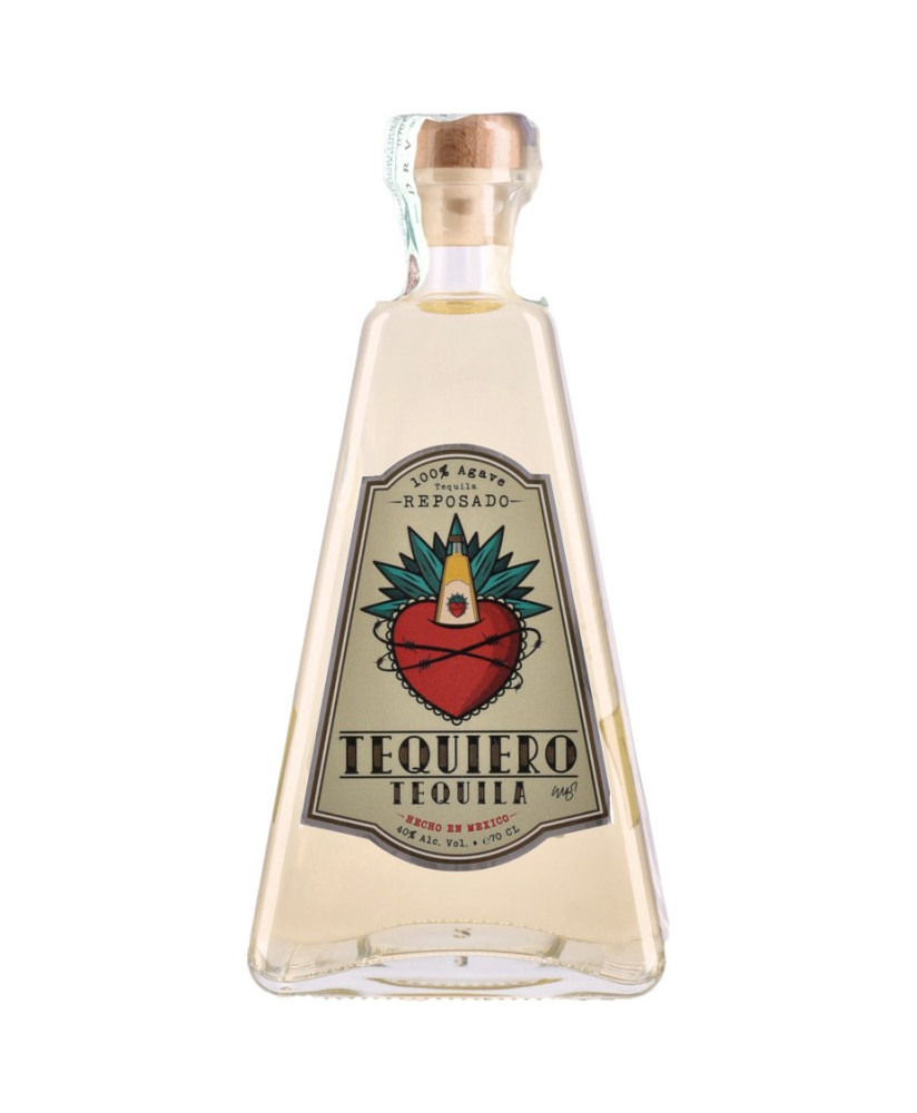 Tequiero - Tequila Reposado - 100% Agave Blu - 70cl Gue Pequeno
