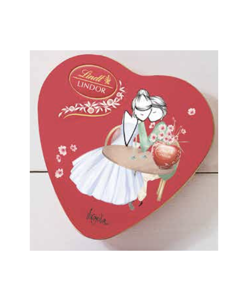 Lindt Charlotte Le Bleue box for Valentine's Day shop online |corso101