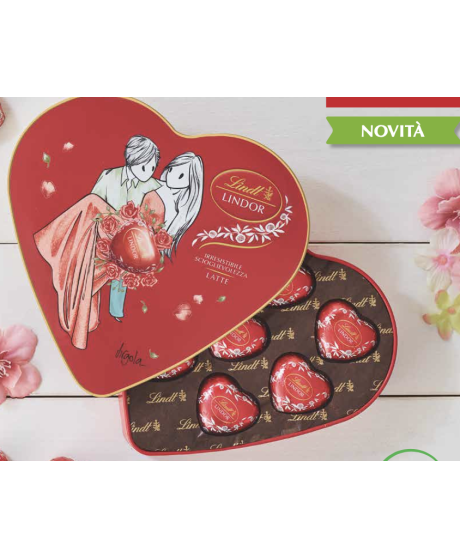 Lindt Charlotte Virgola box for Valentine's Day shop online |corso101 Lindt Charlotte Virgola box for Valentine's Day shop online |corso101